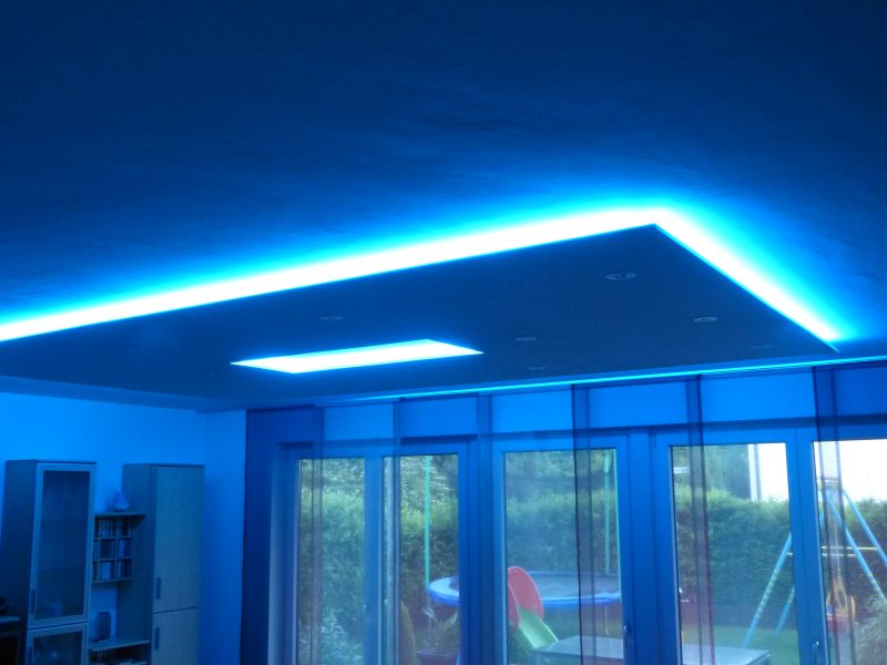 RGB LED Strip indirekte Voutenbeleuchtung
